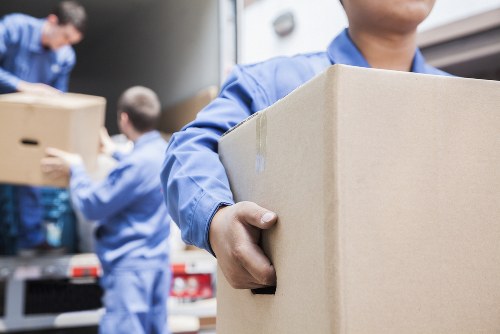 Commercial moving team planning a business relocation in Earlscourt