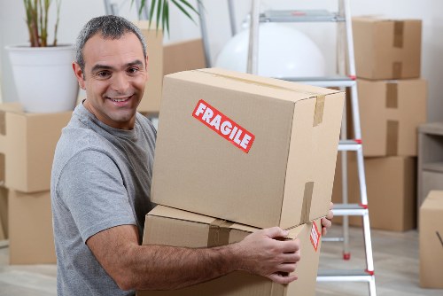 Removal team preparing a home move in Earlscourt