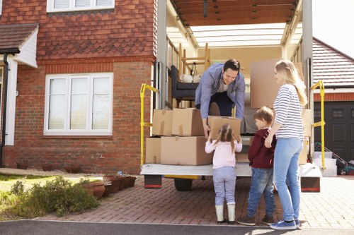 Quotation and booking paperwork for a removals job