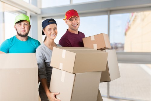 Local office relocation team managing access and transport in Earlscourt