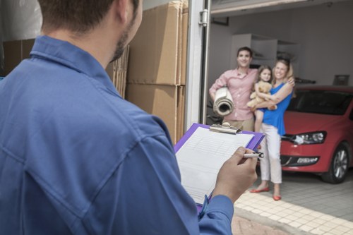 Waste disposal and clearance items sorted for compliance