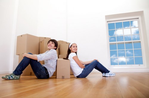 Van service handling flat move boxes and household items in Earlscourt
