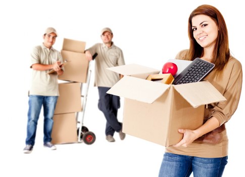 Loading and unloading items into a moving van in Earlscourt