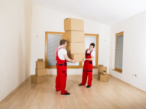 Charity donation items prepared during an Earlscourt removal