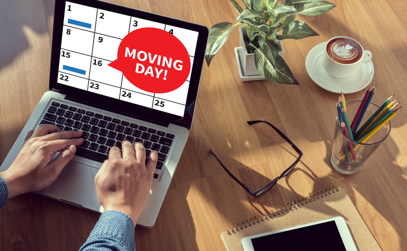 Staff carrying furniture with careful handling in a home move